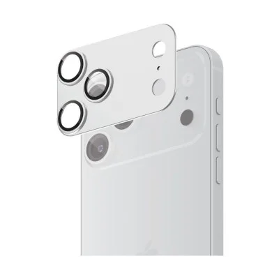 Smartix Ultraguard Aluminium Camera Lens Protector for iPhone 17 Pro - Silver